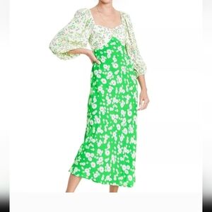 Rixo For Target Daisy Long Sleeve Swing Dress 6